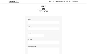 Formulário de contacto